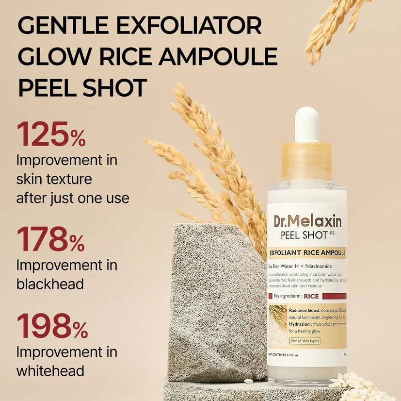 White And Black Rice Serum Peel