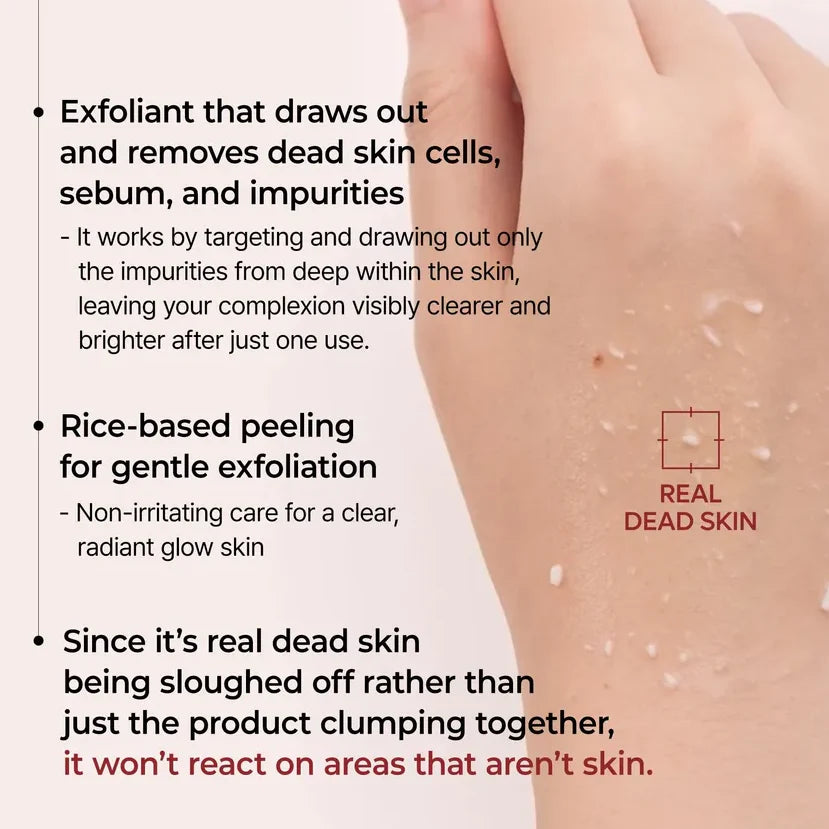 White And Black Rice Serum Peel