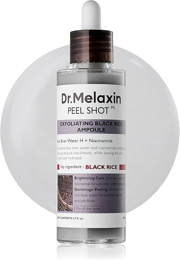 White And Black Rice Serum Peel