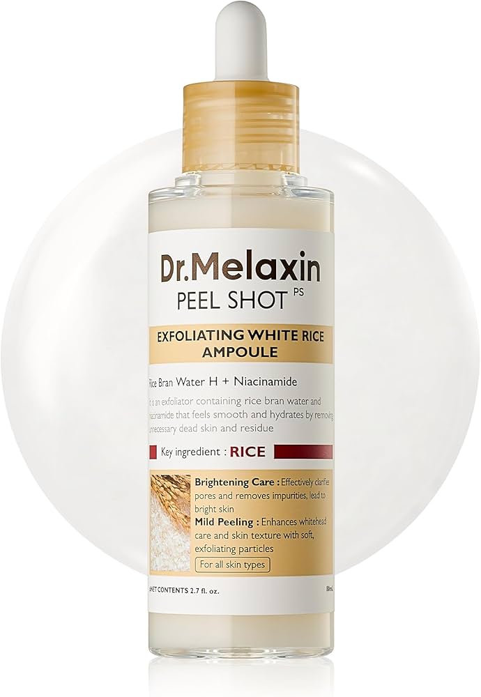 White And Black Rice Serum Peel